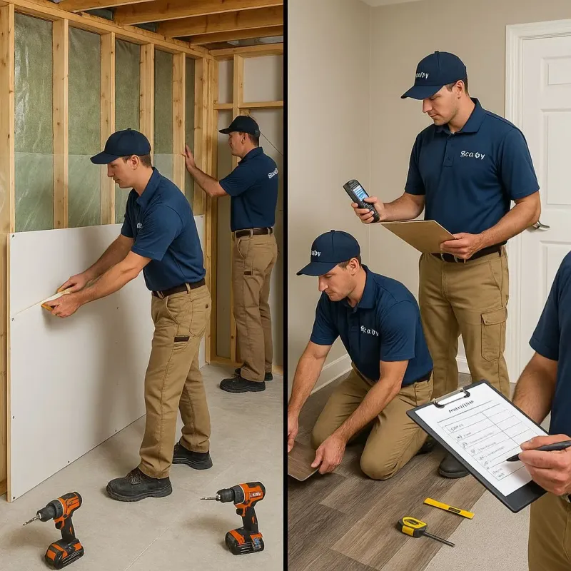 Repairs and Reconstruction process in Lee County, KY